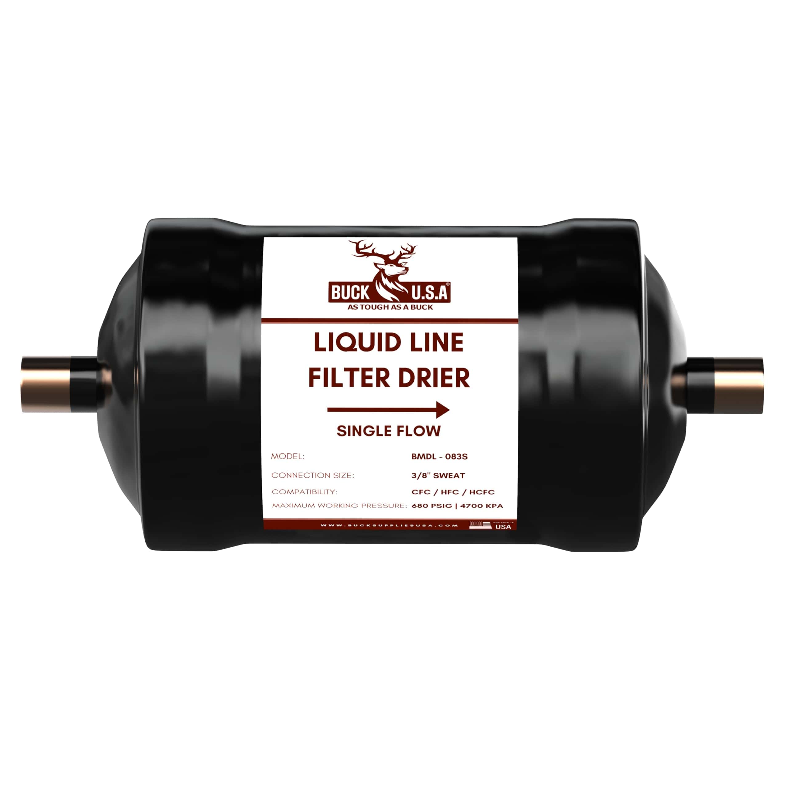 Filtro Secador de Línea de Líquido de Refrigerante de Flujo