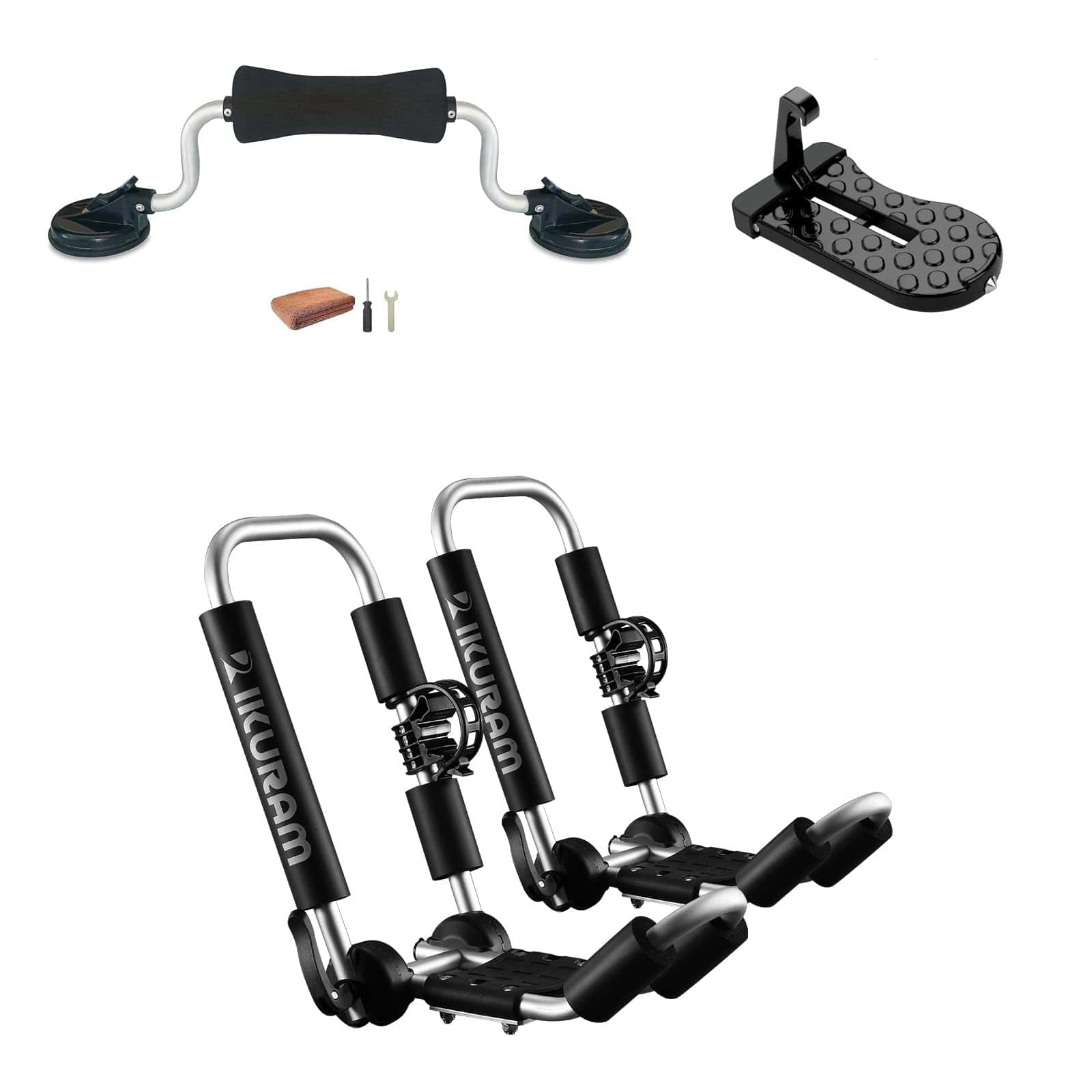 Porta Kayak para Techo de Automóvil, Porta Kayak de