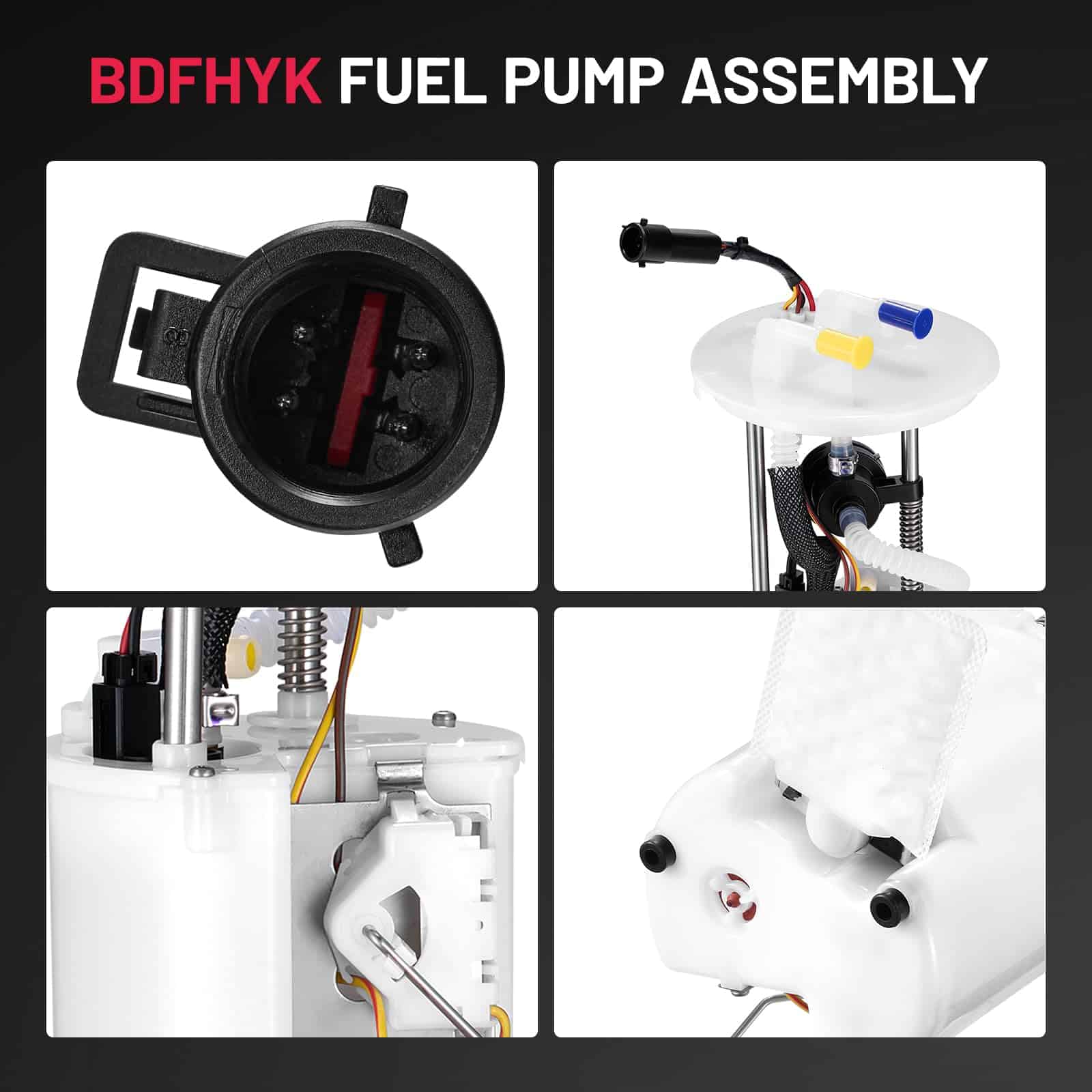 BDFHYK FG0969 Ensamble de Bomba de Combustible Eléctrica, - Imagen 3