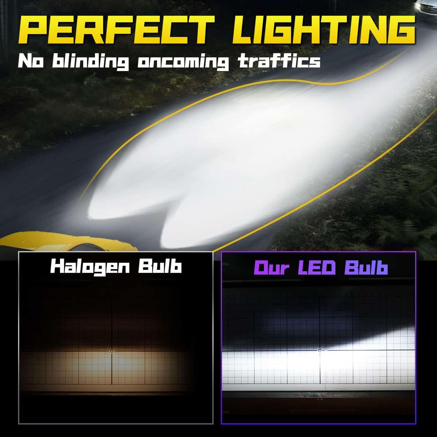 Bombilla LED H7 para Motocicleta TJJTGBR para Suzuki - Imagen 6