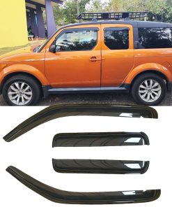 4pcs Deflectores de Ventana Laterales a Prueba de Golpes y