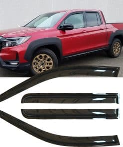 4pcs Deflectores de Viento para Ventana Lateral a Prueba de