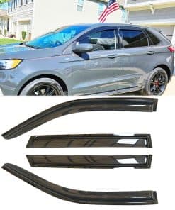 4pcs Deflectores de Ventana Laterales Originales a Prueba