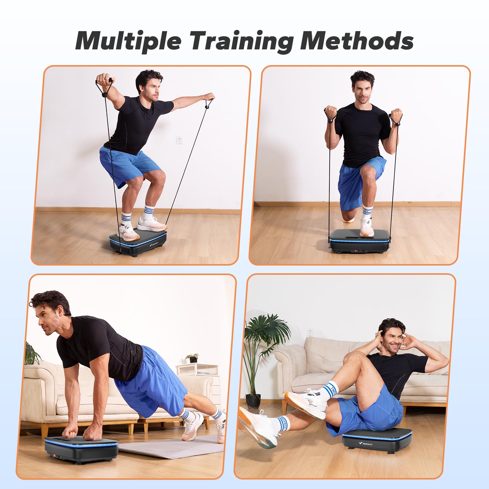 Máquina de Plataforma de Vibración MERACH, Placa Vibratoria - Imagen 7