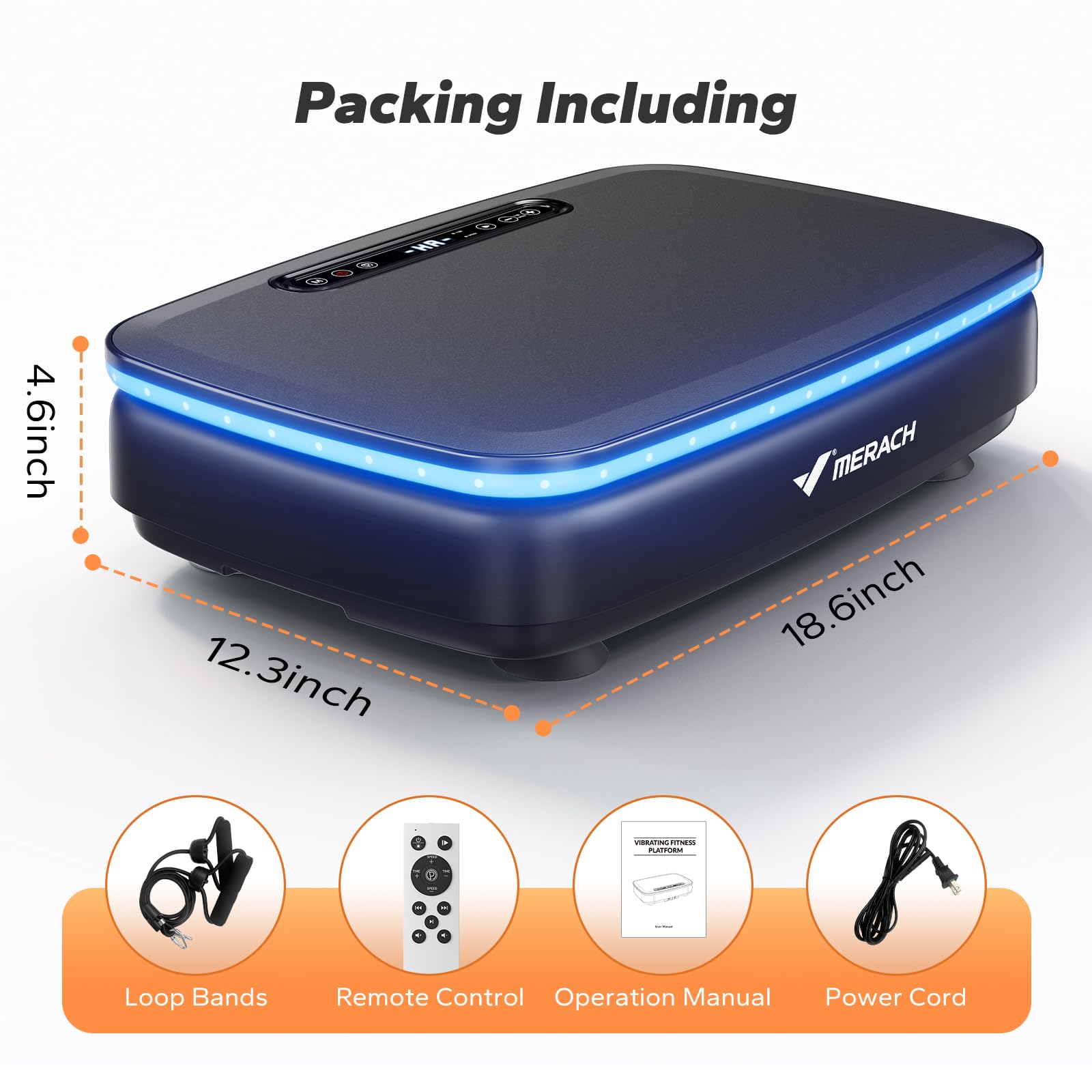 Máquina de Plataforma de Vibración MERACH, Placa Vibratoria - Imagen 8