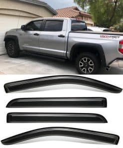 4pcs Deflectores de Viento Laterales Originales -Tinte Ahuma