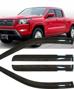 4pcs Deflectores de Ventana Laterales a Prueba de Impactos