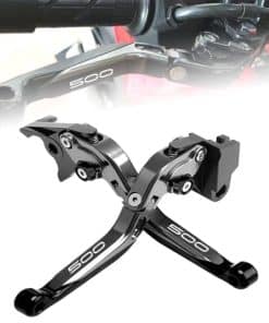 Para Ninja 500 Z500 NINJA500 SE 2025 -Negro titanio