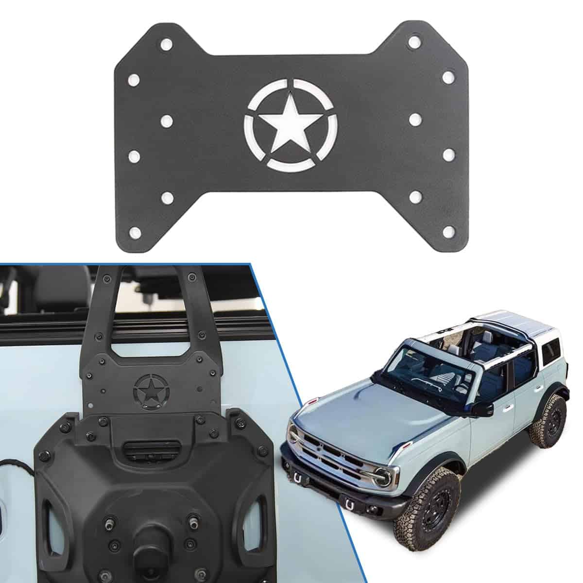 Soporte de extensión para luz de freno tercera/3ra para