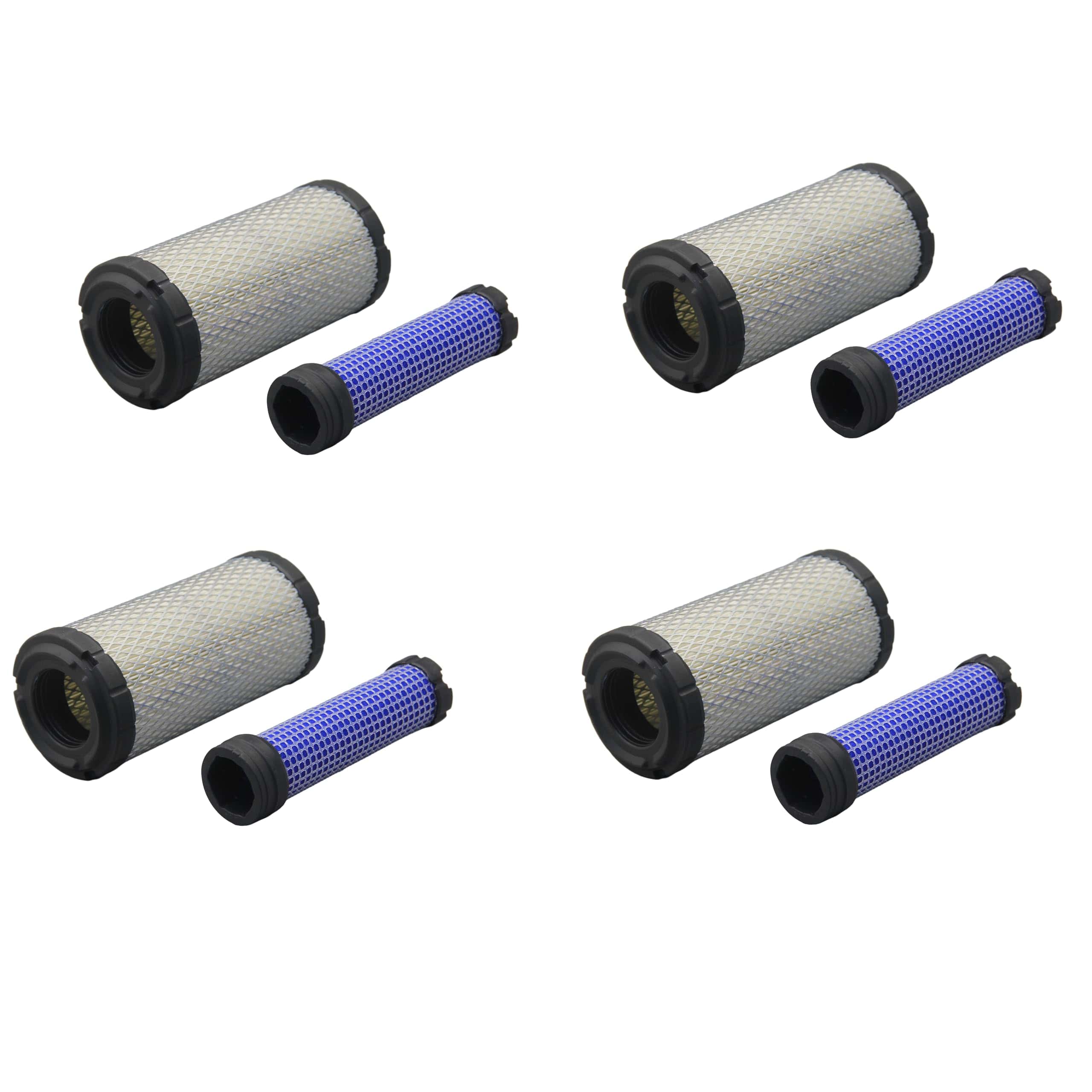 Filtro de aire P822686-4S con interior y exterior de