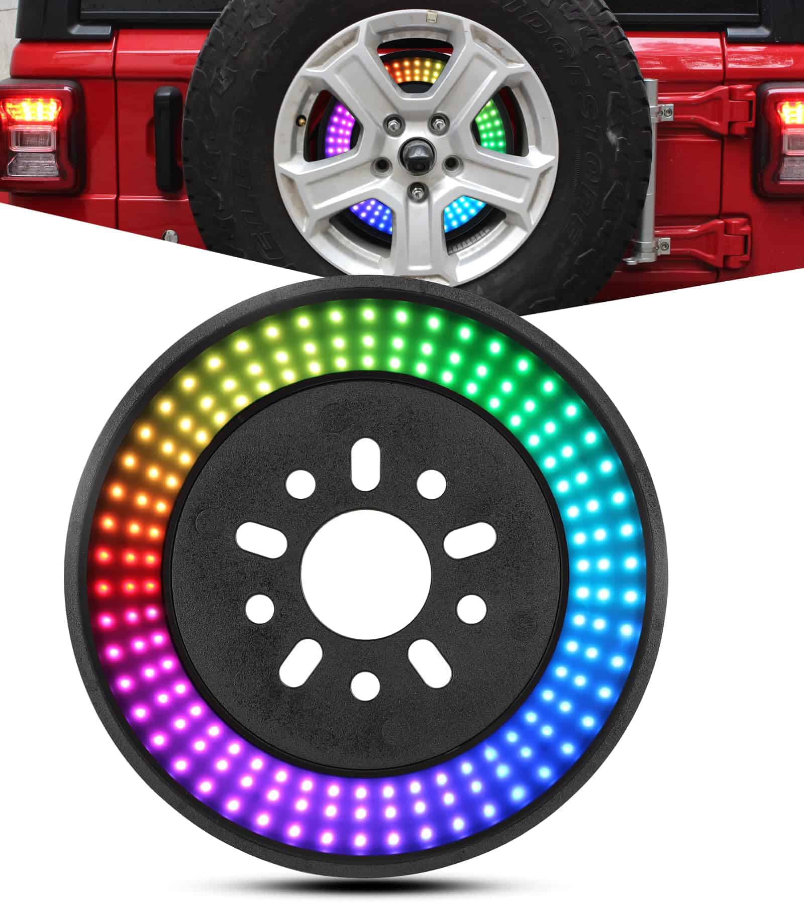 PKEDUO Luz de Freno de Repuesto Mejorada Roja y Luz Diurna