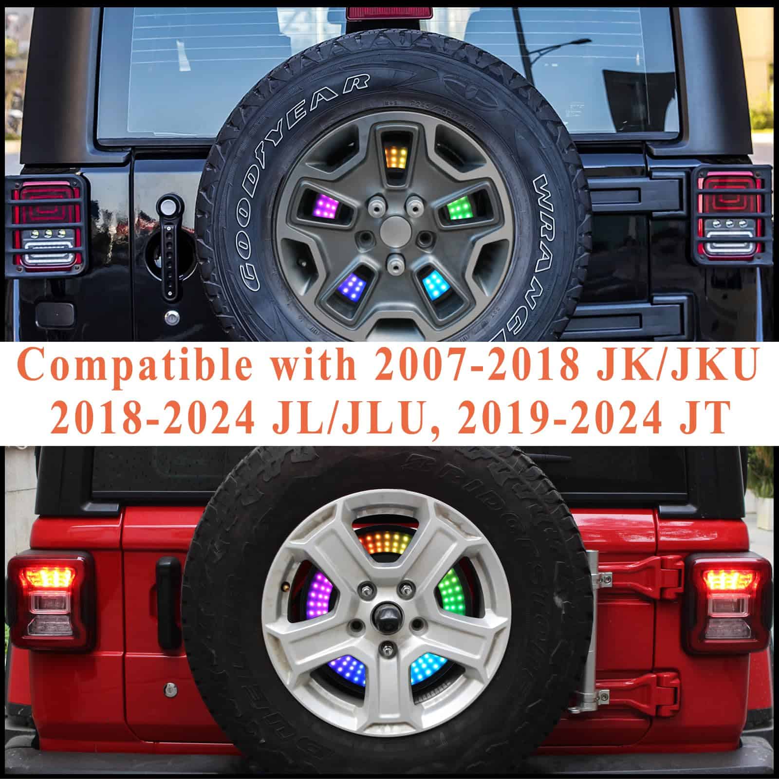 PKEDUO Luz de Freno de Repuesto Mejorada Roja y Luz Diurna - Imagen 3