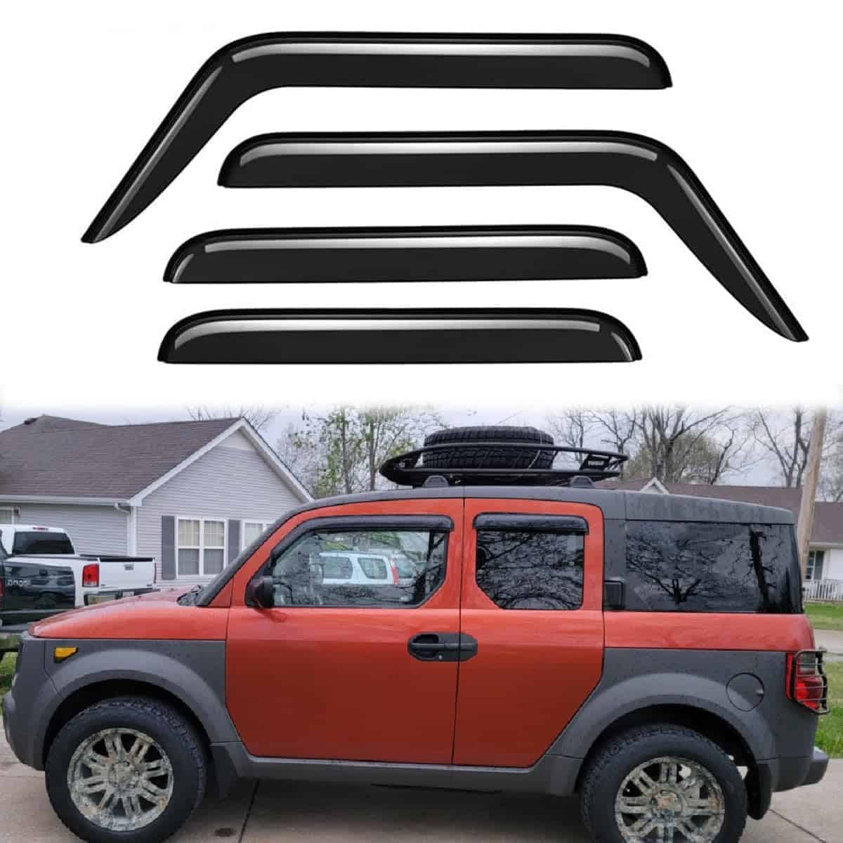 Deflector de viento irrompible original de Lifeinfinity,