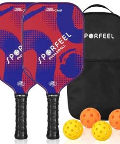 SPORFEEL Paletas de Pickleball, Juego de Paletas de