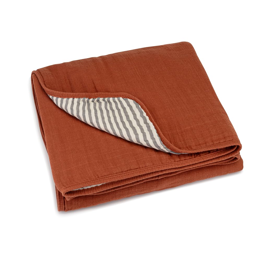 Manta de muselina Parker Baby | Edredón de -Clay