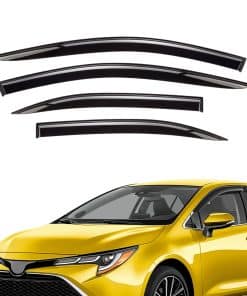 Viseras de Ventana Extra Duraderas en Color Negro para