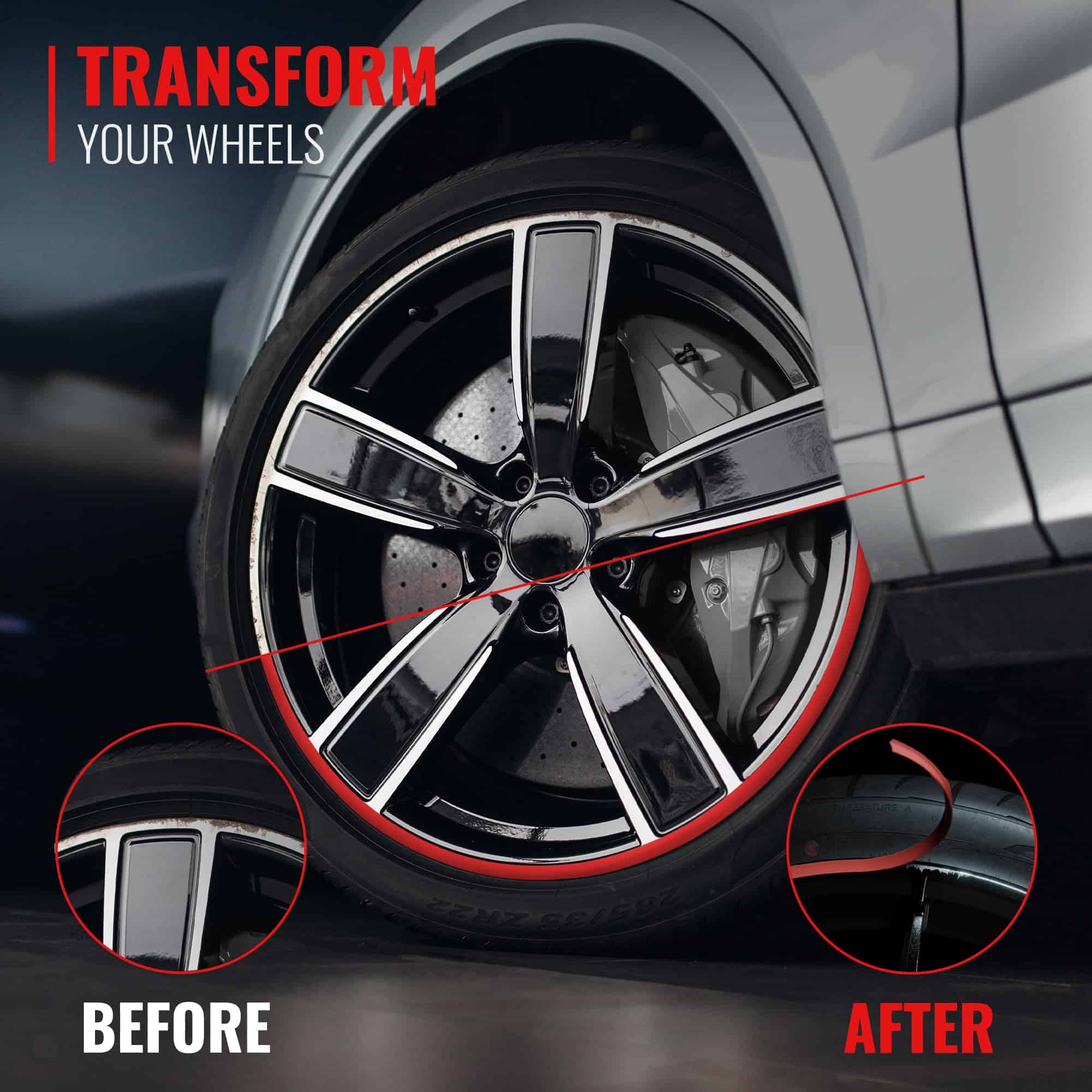 Protector de Ruedas Universal RIMiQ PROTECTiQ - Trim de - Imagen 3