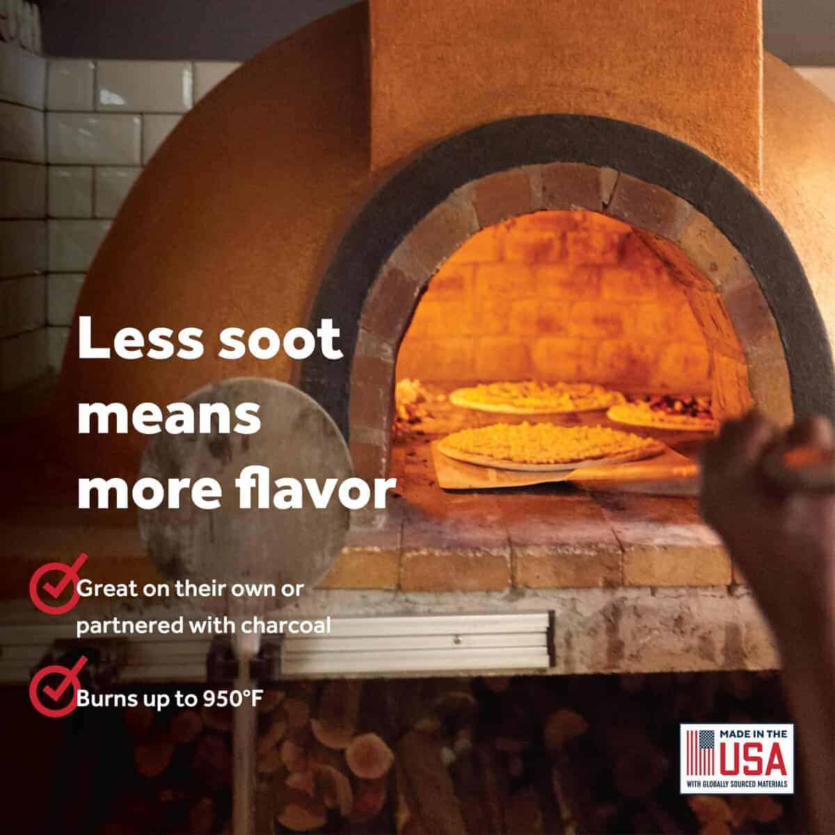 Trozos de Madera Dura Gourmet Rutland Perfect Pizza & BBQ, - Imagen 5