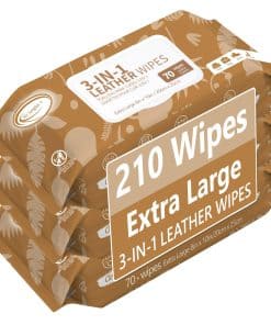 Air Jungles 3in1 Limpiador de Cuero Toallitas 70 Unidades