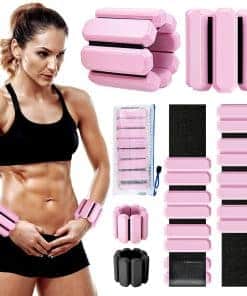 Pesas de muñeca Rethuen para mujeres, conjunto de pesas