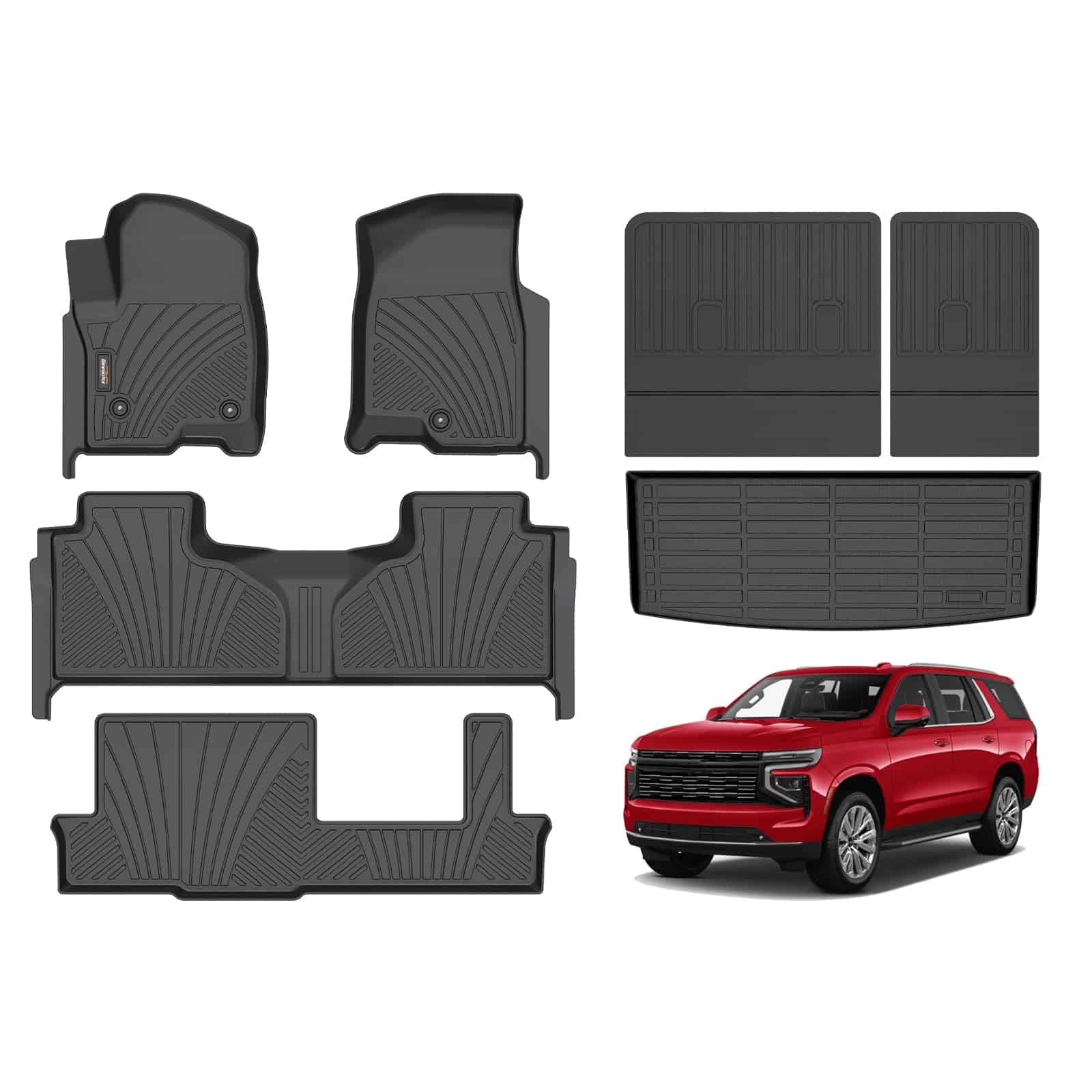 Tapetes y Protector de Carga Binmotor para Chevrolet Tahoe