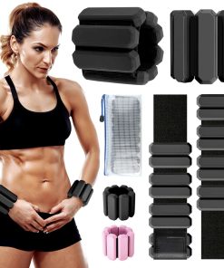 Pesas de muñeca y tobillo Rethuen para mujeres, juego de