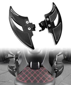 BAKAFOH Tablero de pie delantero con forma de murciélago de