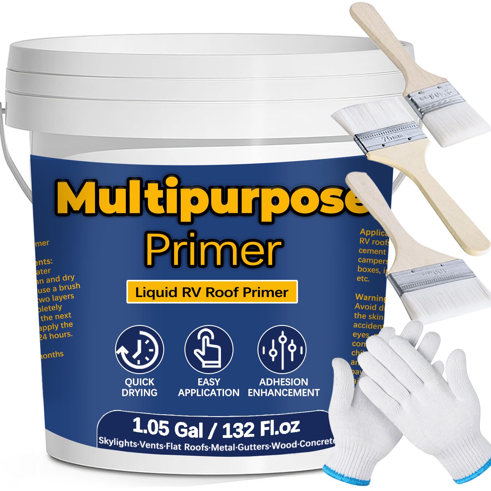 Qiveaory Multi-Propósito Primer Líquido de Caucho para