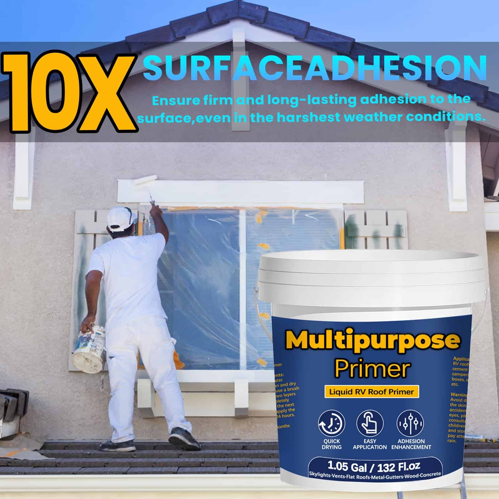 Qiveaory Multi-Propósito Primer Líquido de Caucho para - Imagen 4