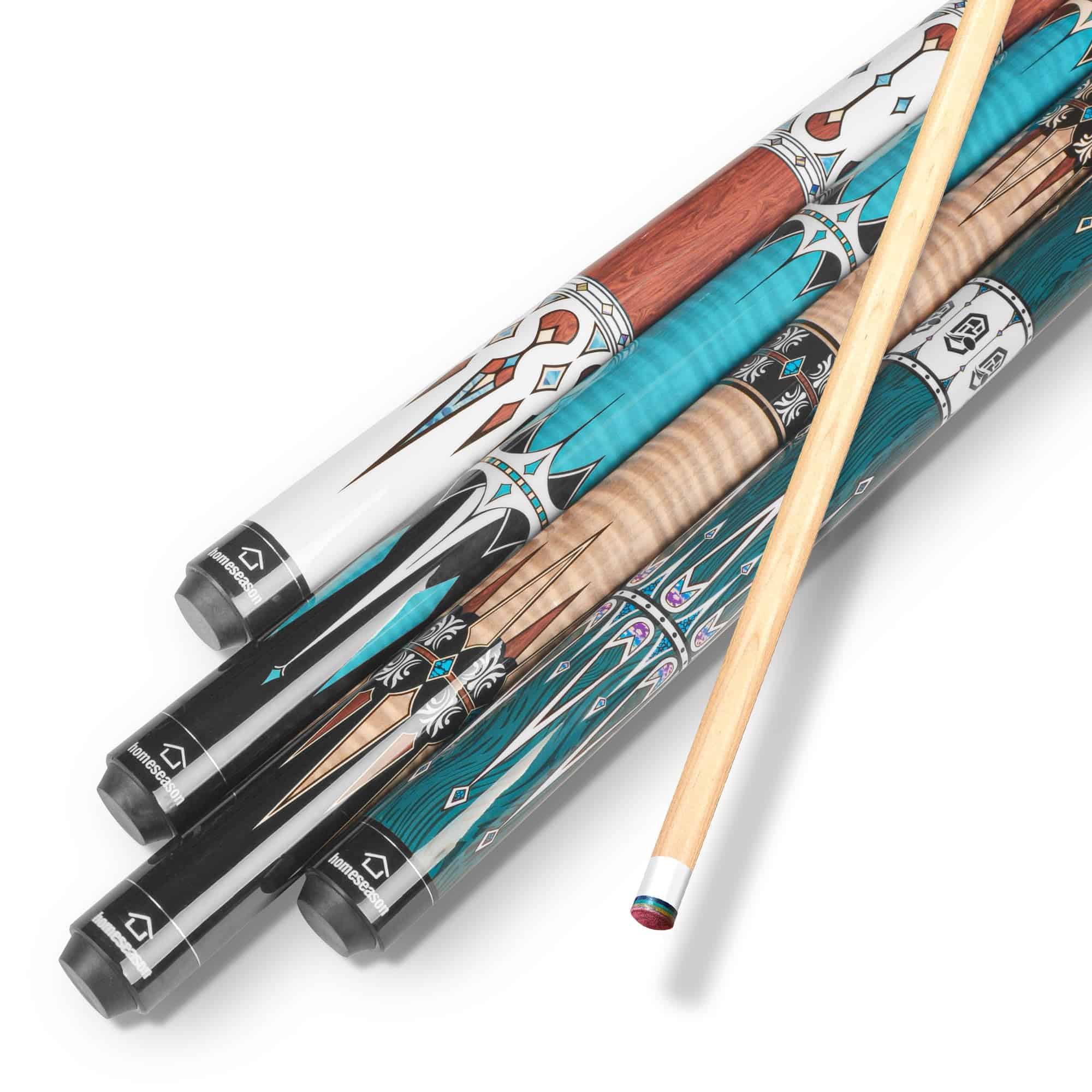 Mazo de 4 Palos de Billar HomeSeason de 57" Profesionales