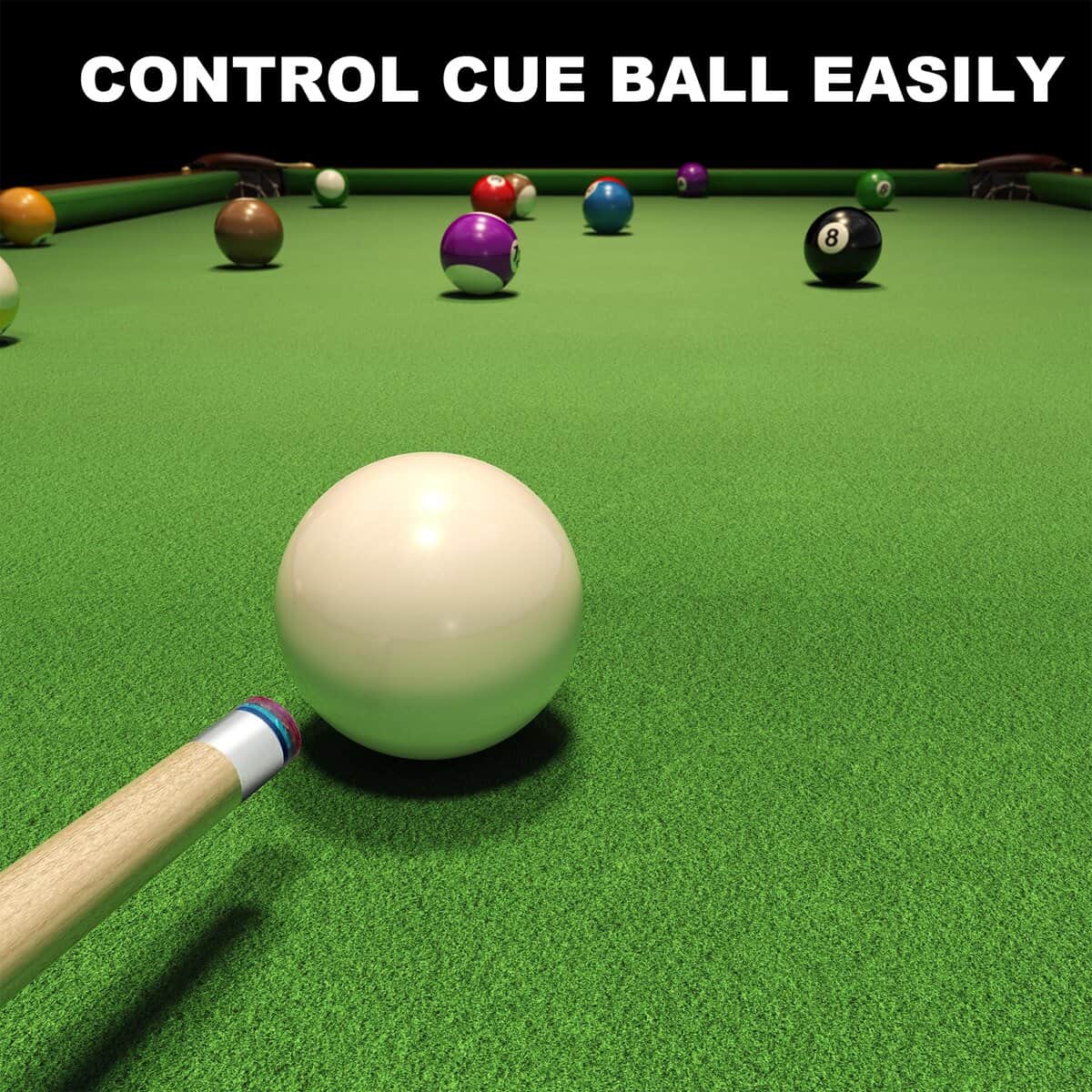 HomeSeason Palo de Billar 58" Palo de Billar Profesional de - Imagen 6