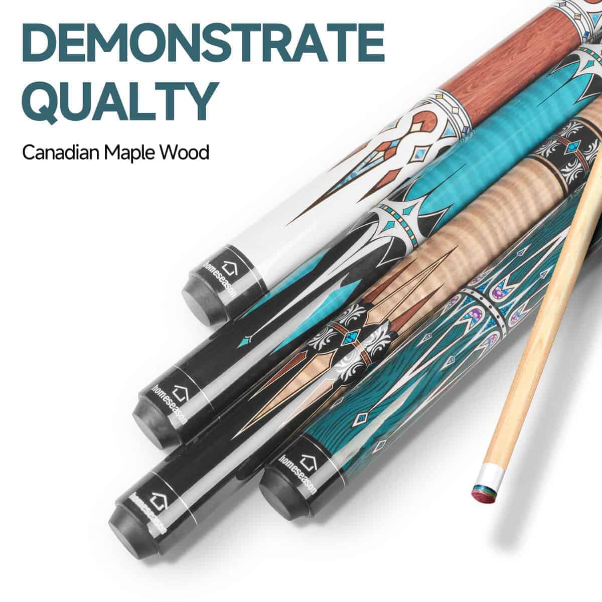 Conjunto de 2 Palos de Billar HomeSeason 57" Palos de - Imagen 5