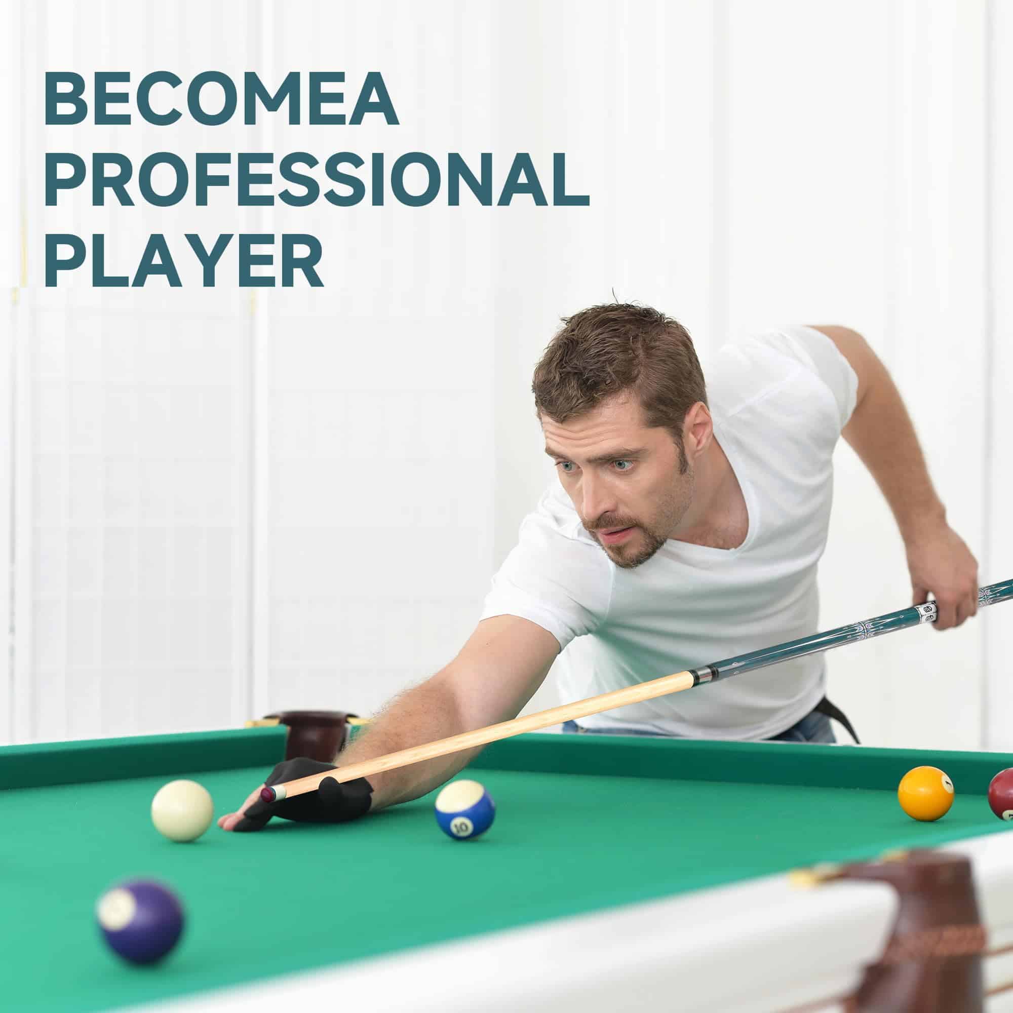 Cues de Billar Profesionales en Madera de Arce con Punta de - Imagen 8