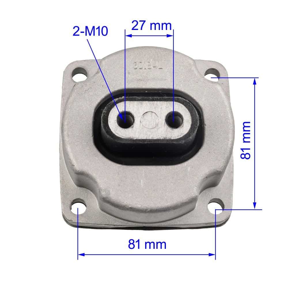 Conjunto de 3 Piezas de Montaje de Motor y Transmisión - Imagen 5
