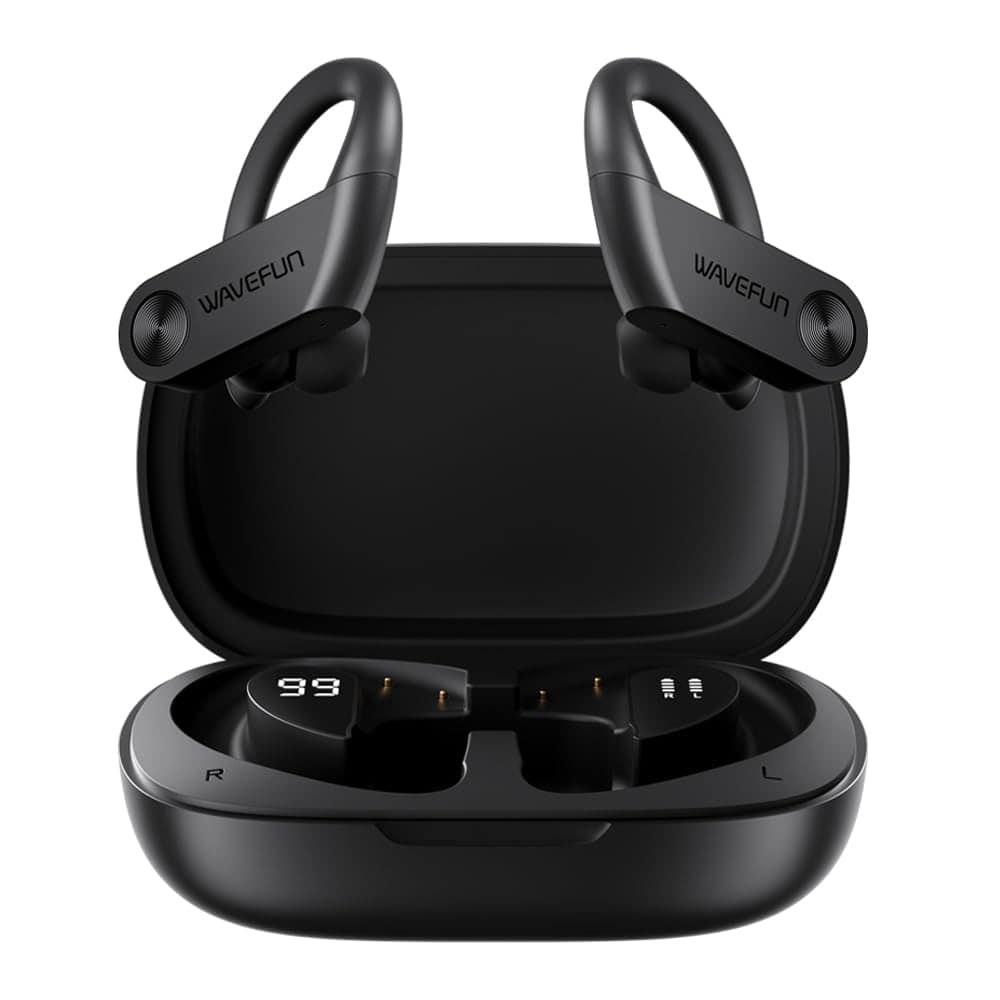 Audífonos Inalámbricos WAVEFUN con Gancho para la Oreja,