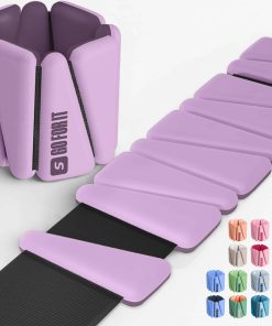 Pesas de Muñeca, Pesas de Tobillo para Mujeres -Morado Oscur