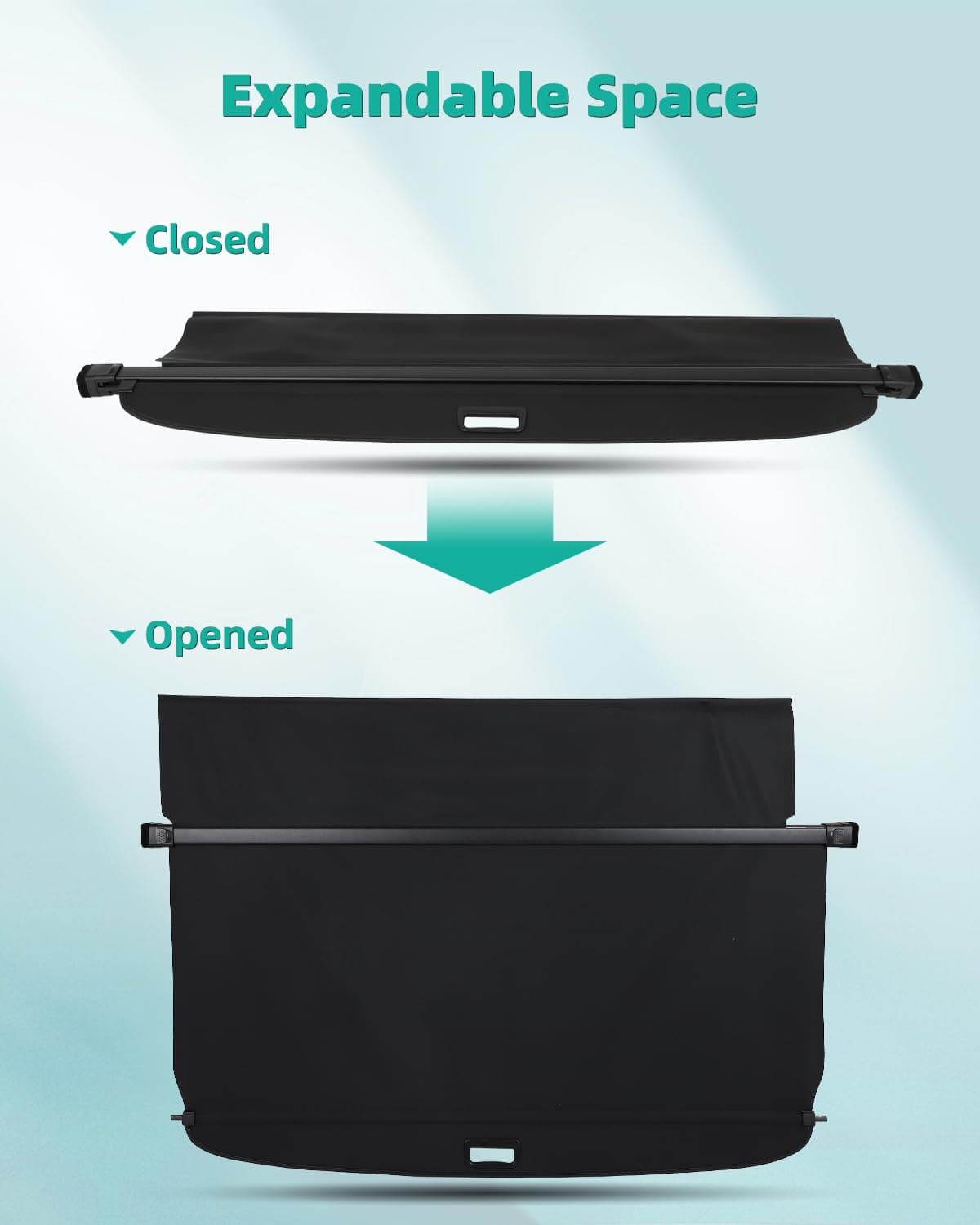 Cubierta de carga SCITOO 2003-2009 para Toyota 4Runner 4.0L - Imagen 8