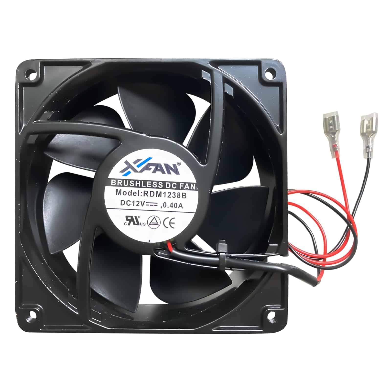 Ventilador externo de DC compatible con refrigerador