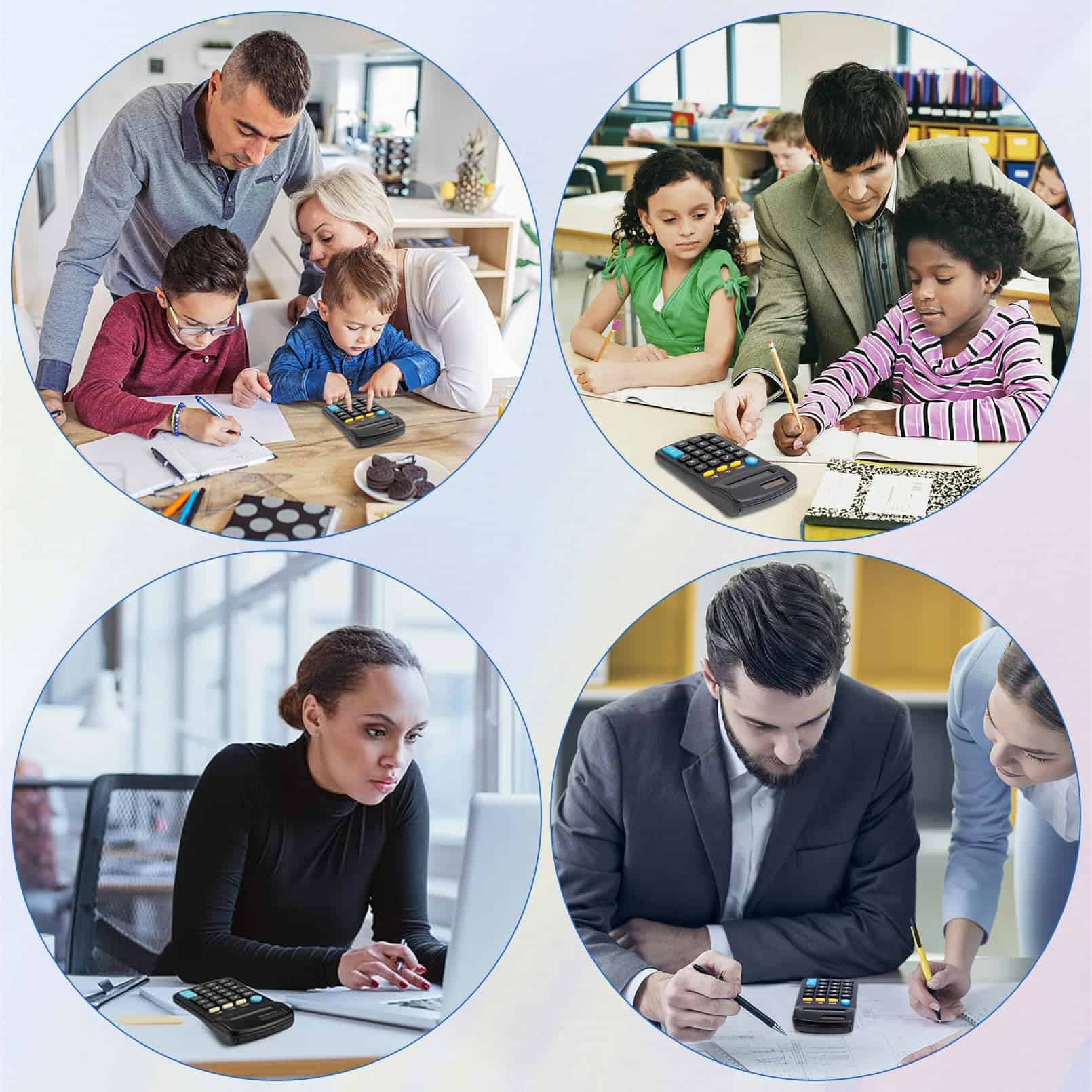 Calculadora de Bolsillo Dyrfolm de 24 Paquetes, Mini - Imagen 8