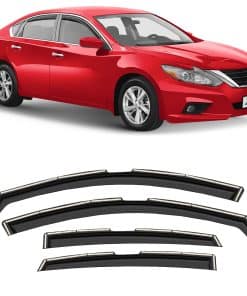 Voron Glass Deflectores de Lluvia en Canal para Nissan