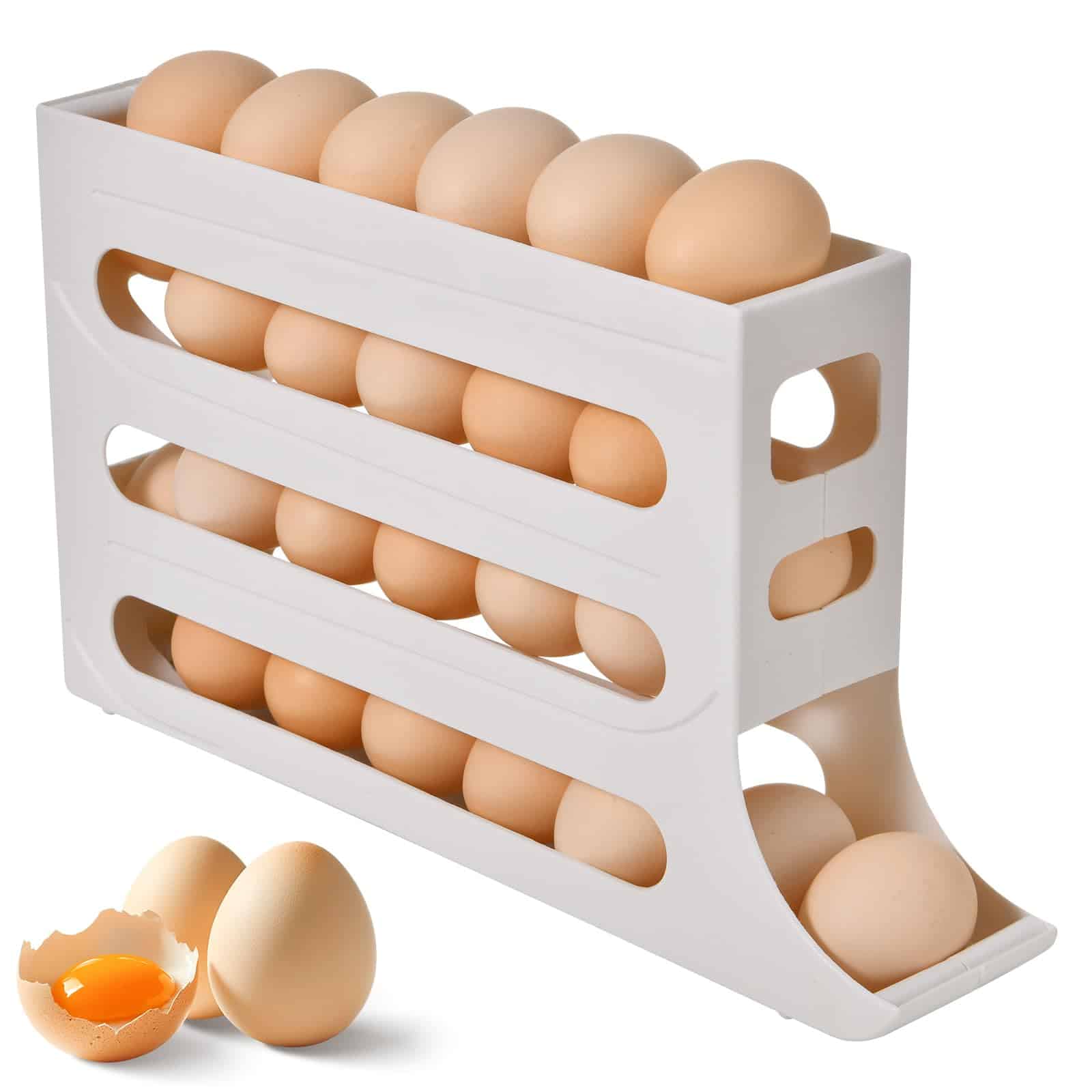Organizador de Huevos para Refrigerador ERAGIP 30, 4