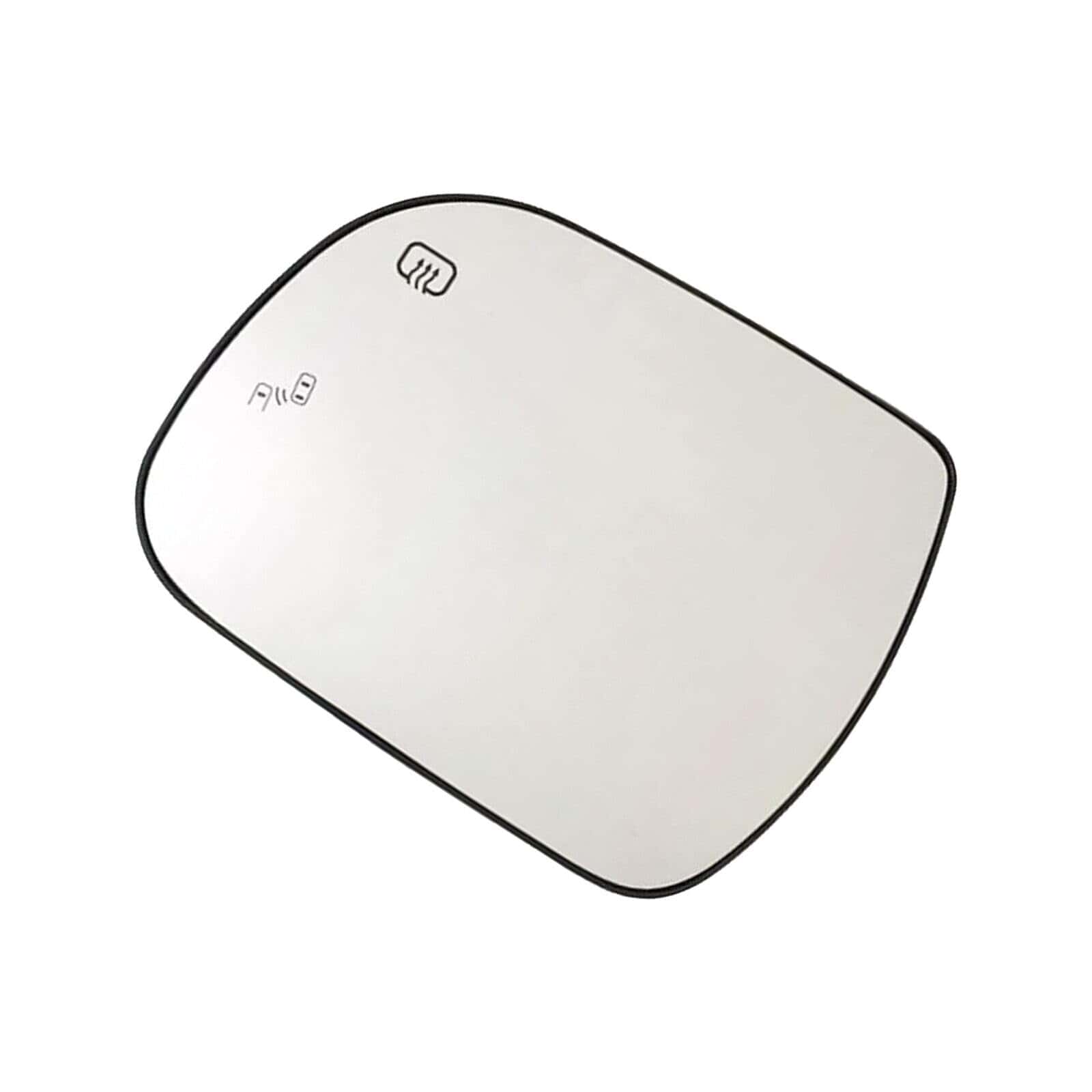 Espejo Lateral de Vidrio con Calefacción y Placa de Soporte