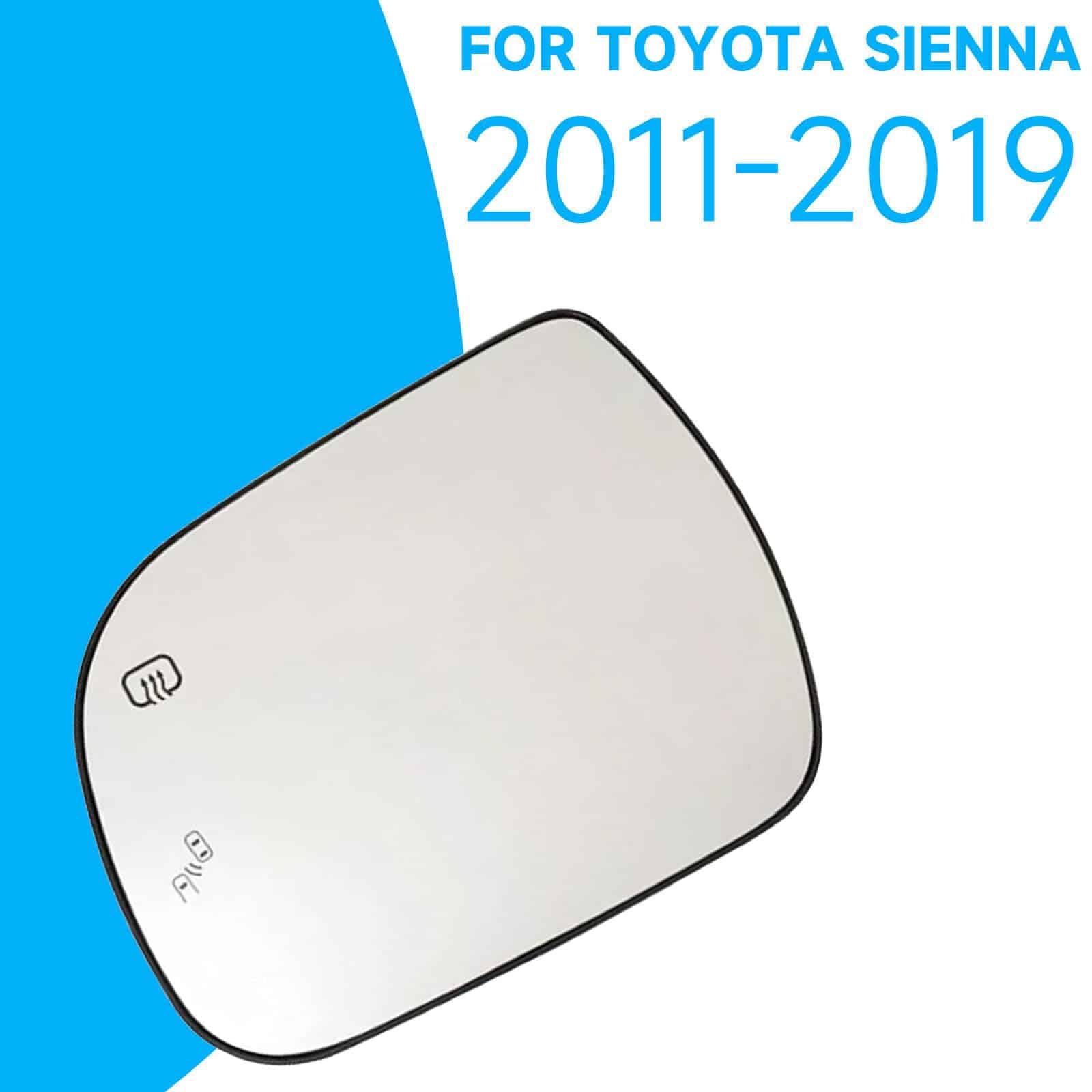 Espejo Lateral de Vidrio con Calefacción y Placa de Soporte - Imagen 3