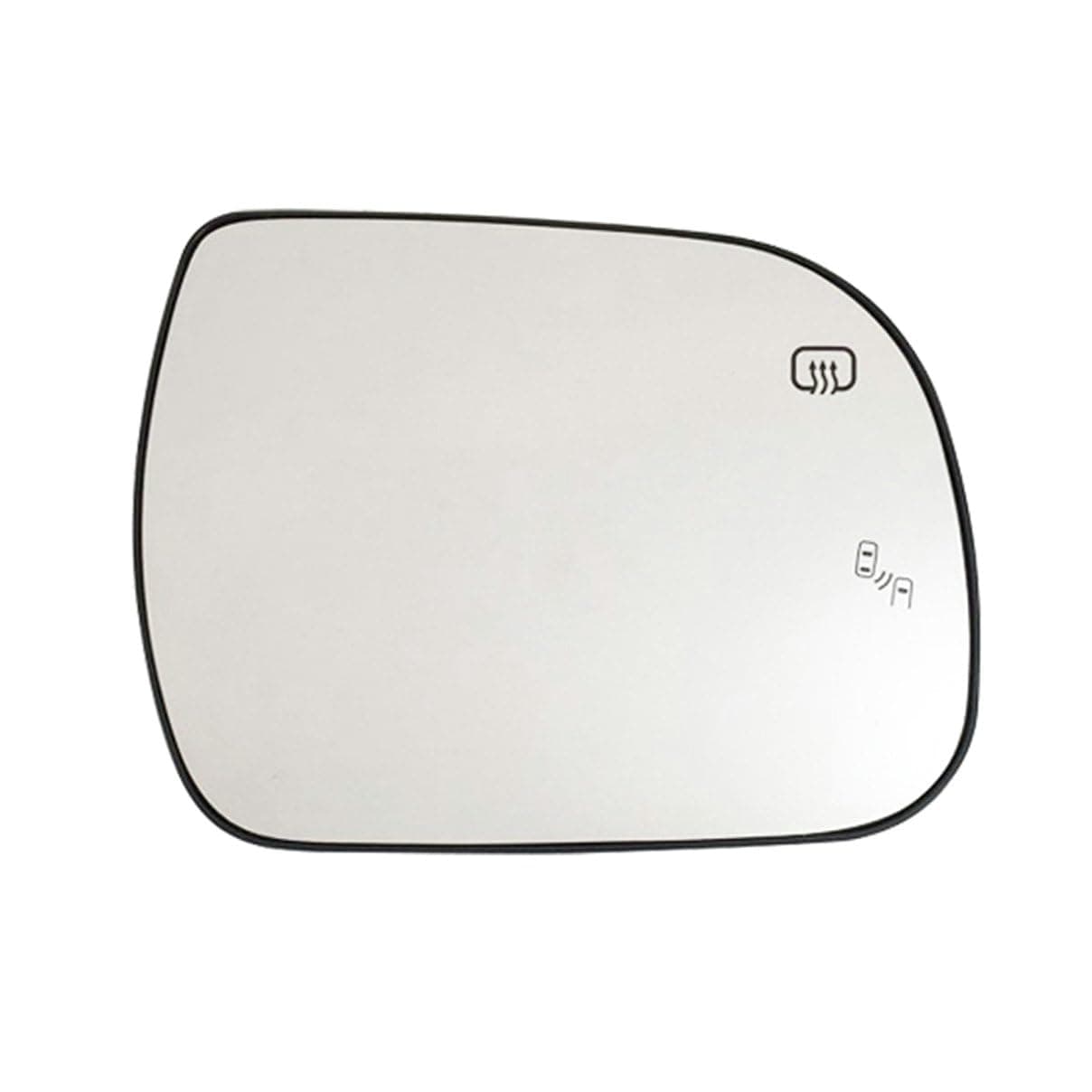 Espejo lateral de vidrio calefactado con placa de respaldo - Imagen 3