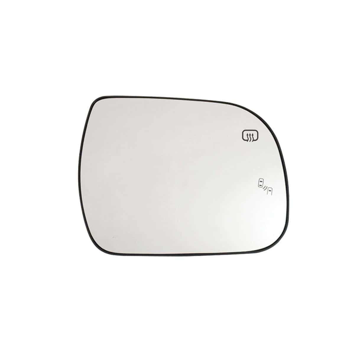 Espejo lateral de vidrio calefactado con placa de respaldo - Imagen 5