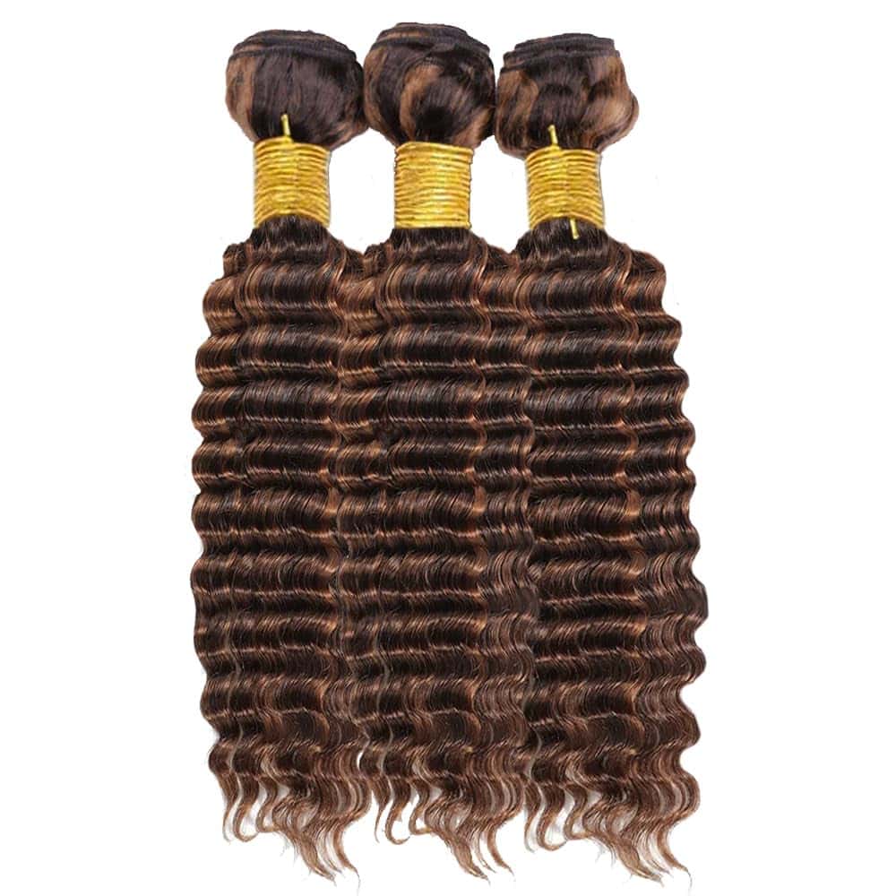 Dokksiiia 14 16 18 Pulgadas Resalte Onda Profunda Paquetes - Imagen 8