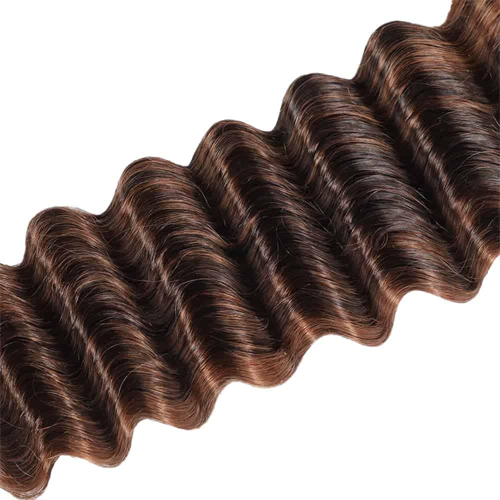 Dokksiiia 14 16 18 Pulgadas Resalte Onda Profunda Paquetes - Imagen 7