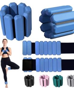 Pesas de Muñeca y Tobillo para Mujeres y -Azul