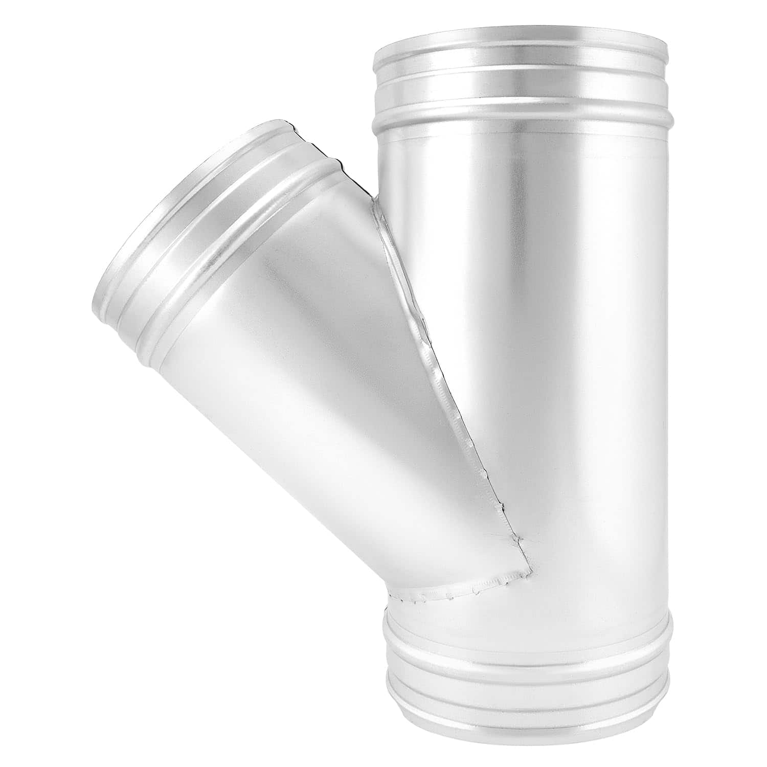 QWORK 6" Divisor de Conducto, Conector de Conducto Metálico