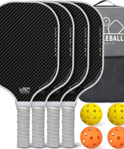 Paletas de Pickleball BAGAIL, Juego de Paletas de
